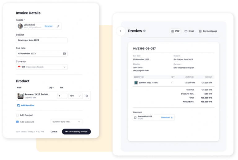 Fine Tune Invoices To Match Your Brand