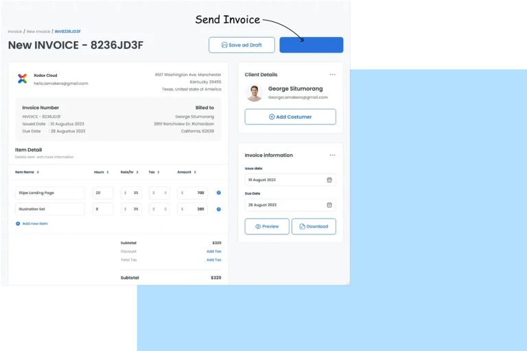 Send Invoices Flexibly